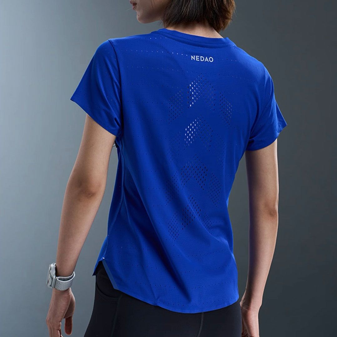 Nedao QiFlow Running V4.0 Women’s Running T-Shirt - Mountain Brown