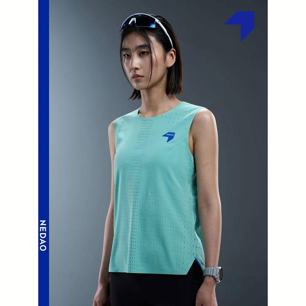 Nedao QiFlow V4.0 Sleeveless Women’s Running Tank Top - Joy Blue
