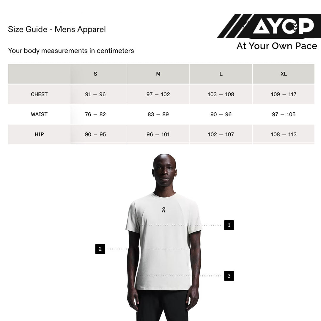 On Running Performance-T Men’s Running T-Shirt - Lilac Black