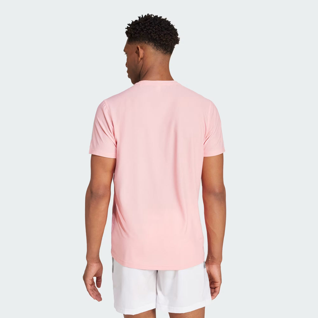 Adidas Own The Run Men’s Running T-Shirt - Semi Pink Spark
