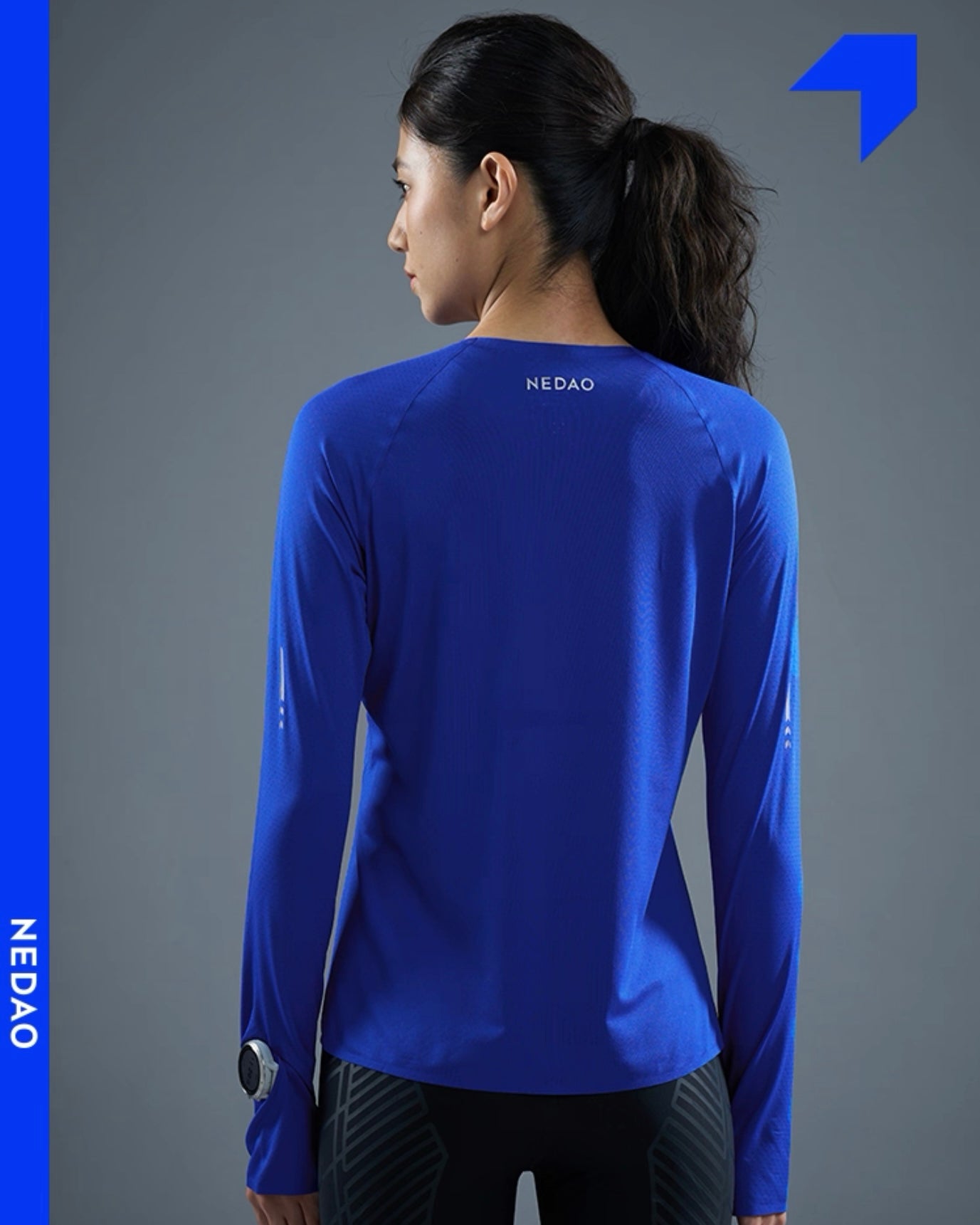 Nedao Swiftbreeze Women’s Running Long Sleeve V2.0 T-Shirt - Mountain Brown