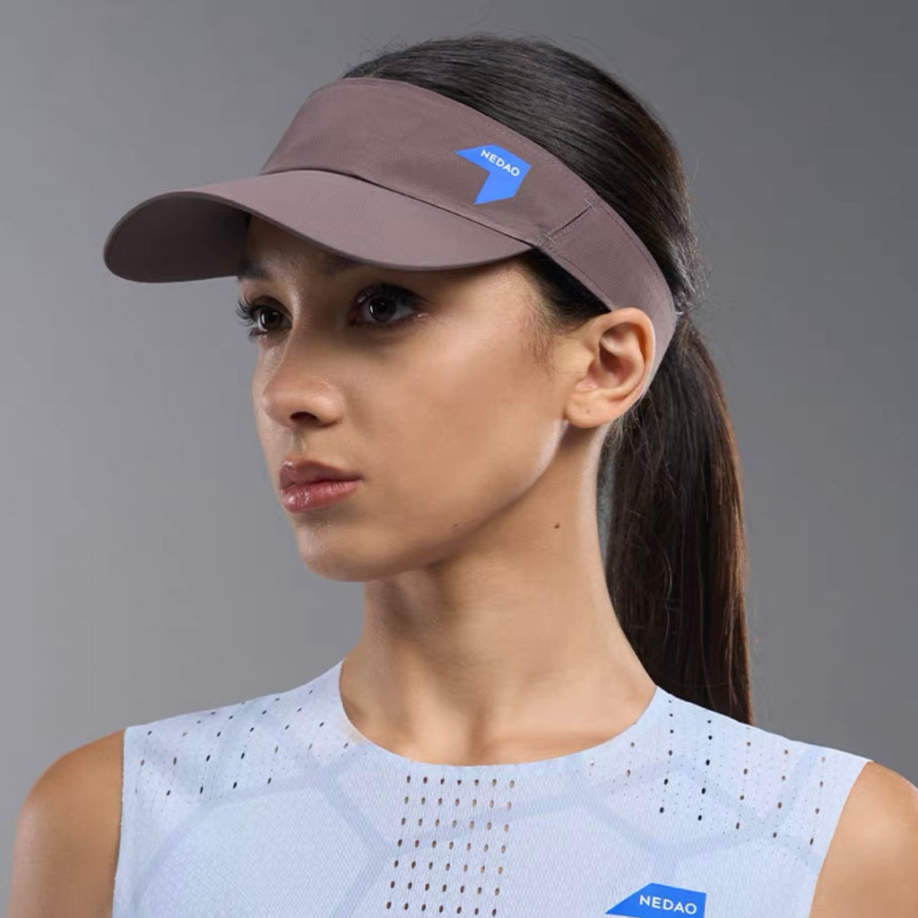 Nedao Running Visor V2.0 Unisex Running Visor - Mountain Brown