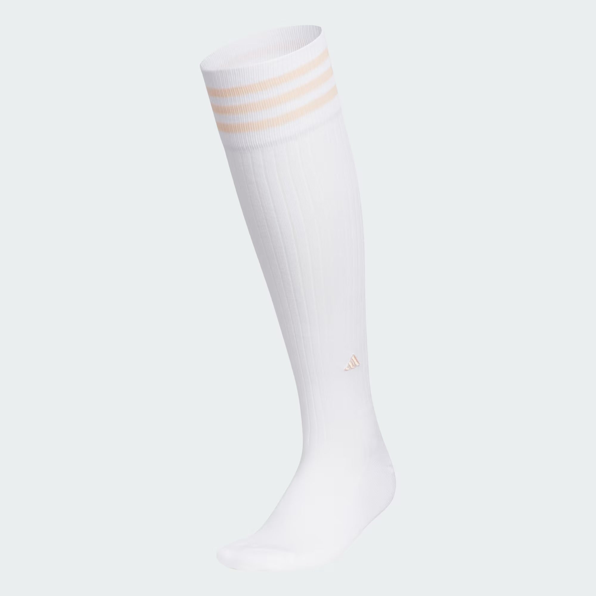 Adidas Golf 3-Stripes Women’s Knee Socks - White Pink