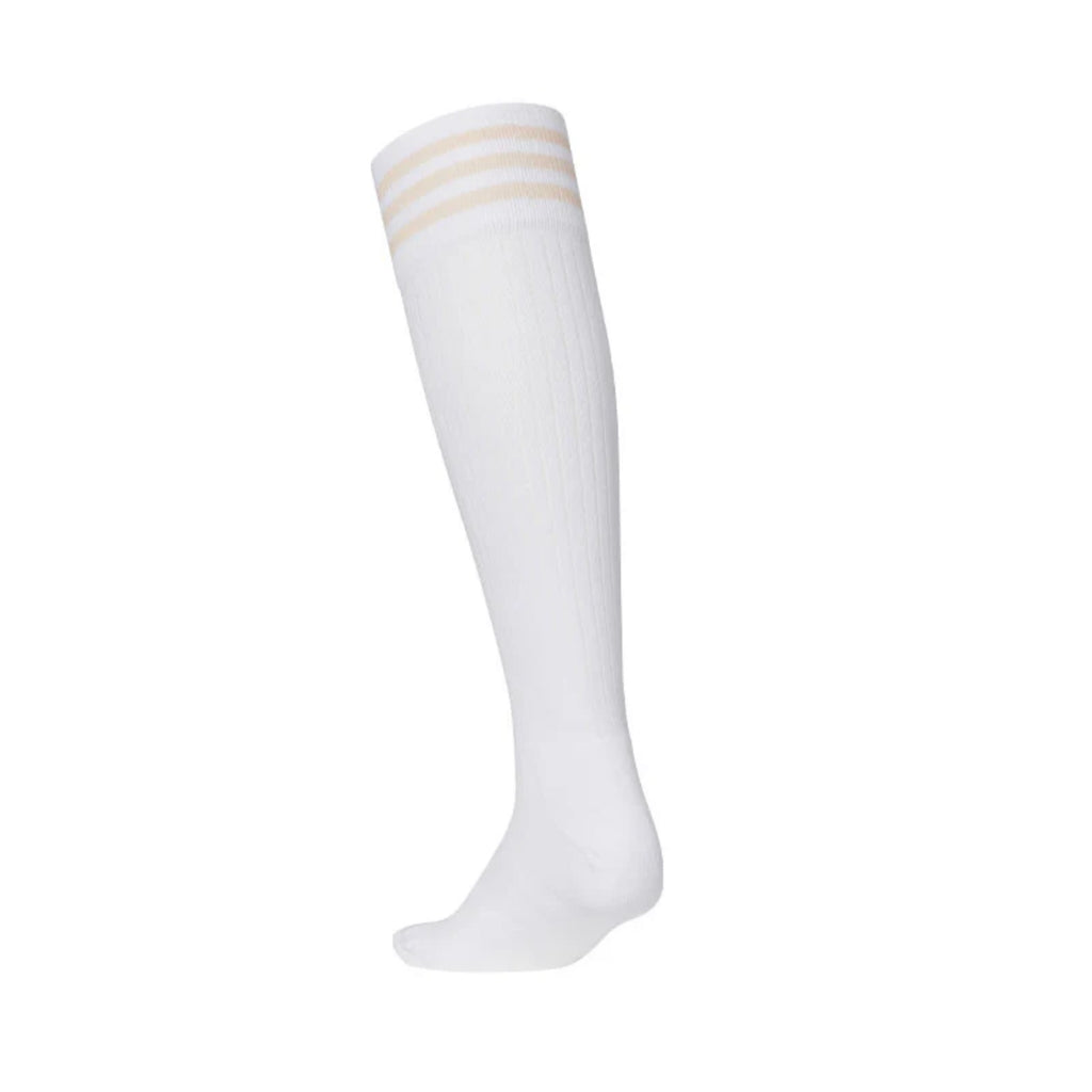 Adidas Golf 3-Stripes Women’s Knee Socks - White Pink