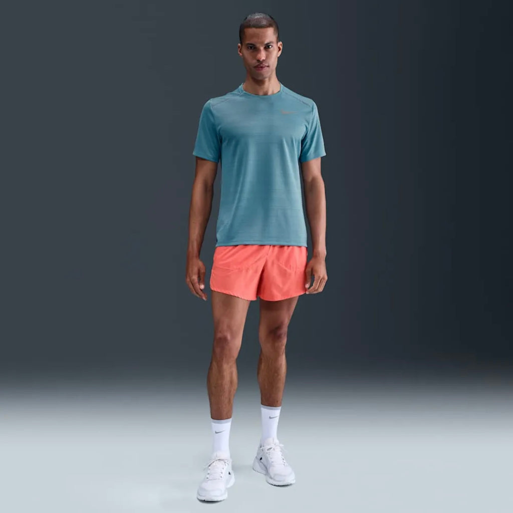 Nike Dri-FIT Miler Men's Running T-Shirt - Denim Turq