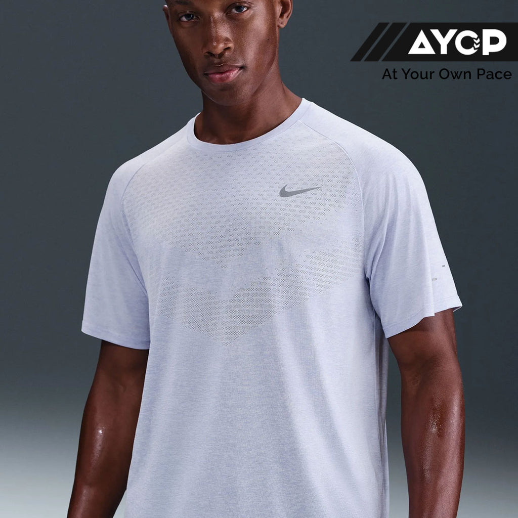 Nike Dri-FIT Stride ADV Men's Running T-Shirt - Ghost/Heather