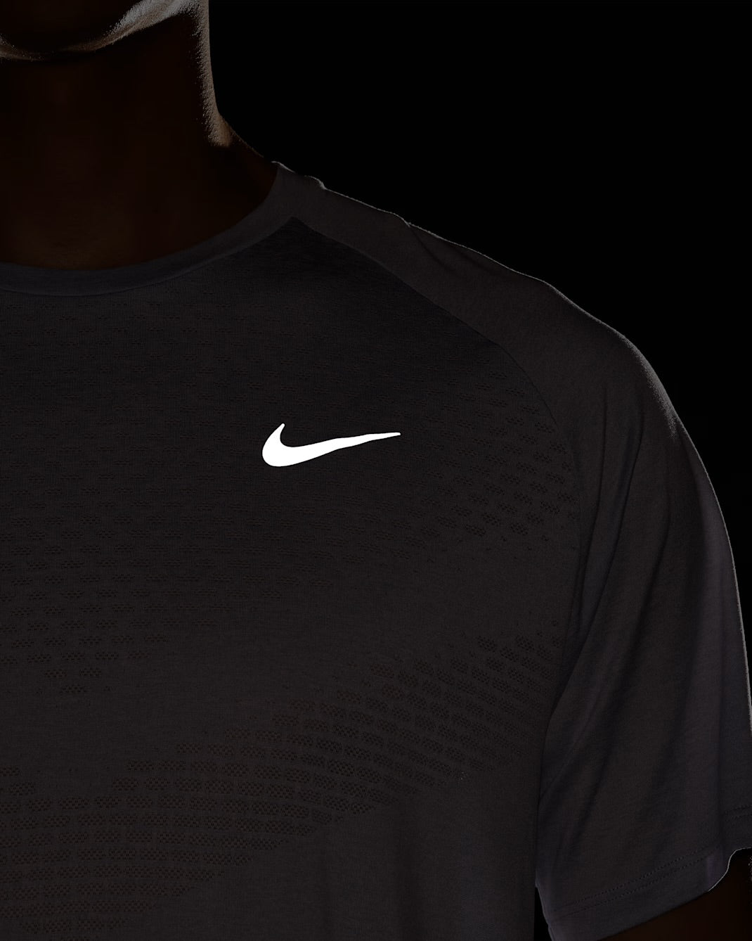 Nike Dri-FIT Stride ADV Men's Running T-Shirt - Ghost/Heather