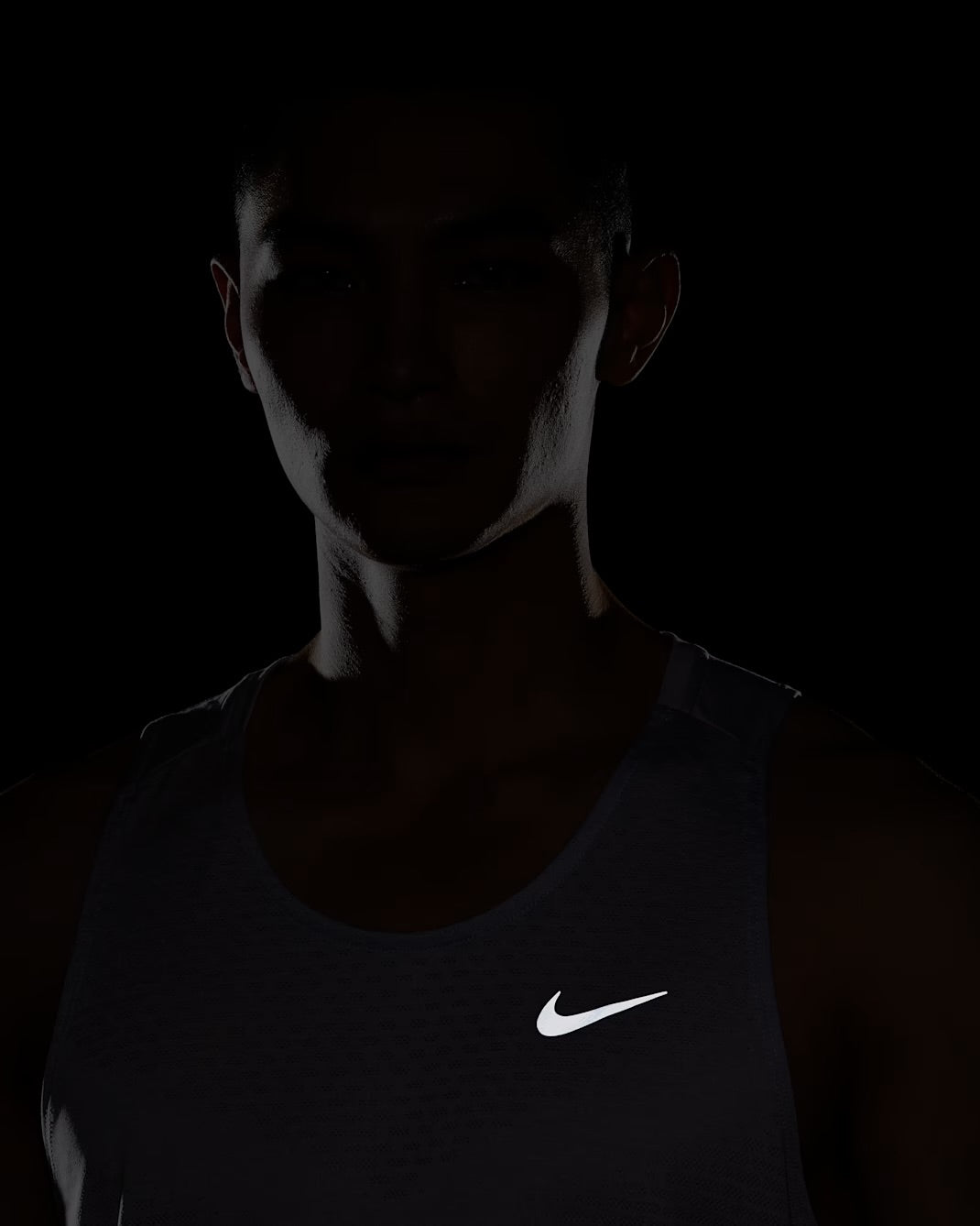 Nike Dri-FIT Stride ADV Men's Running Tank Top - Ghost/Heather