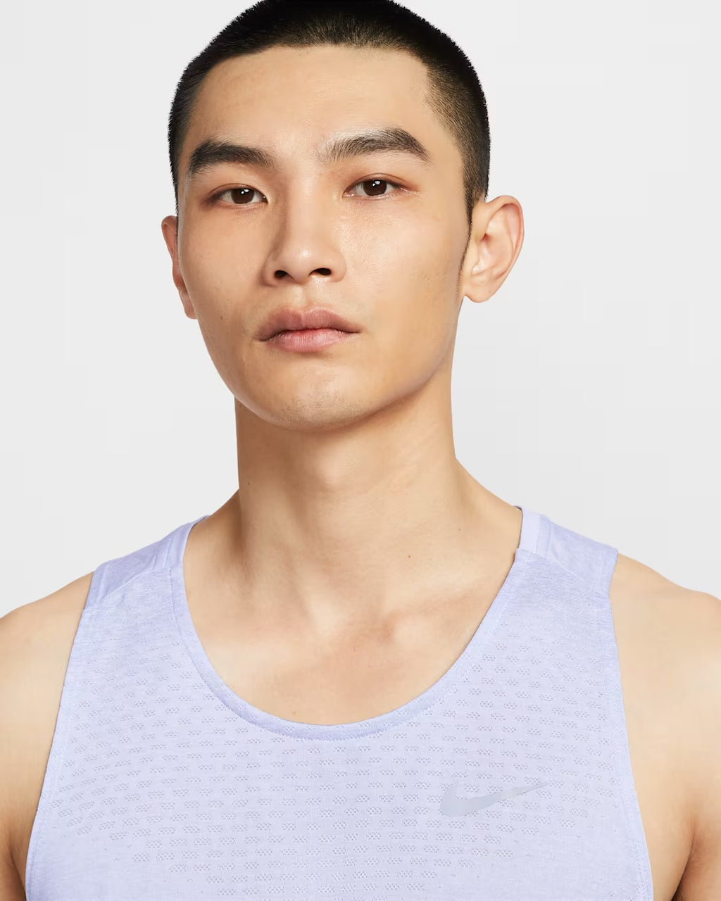 Nike Dri-FIT Stride ADV Men's Running Tank Top - Ghost/Heather