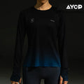 Nedao Swiftbreeze Tough Cookie Limited Collection Women’s Running Long Sleeve - Blue Black