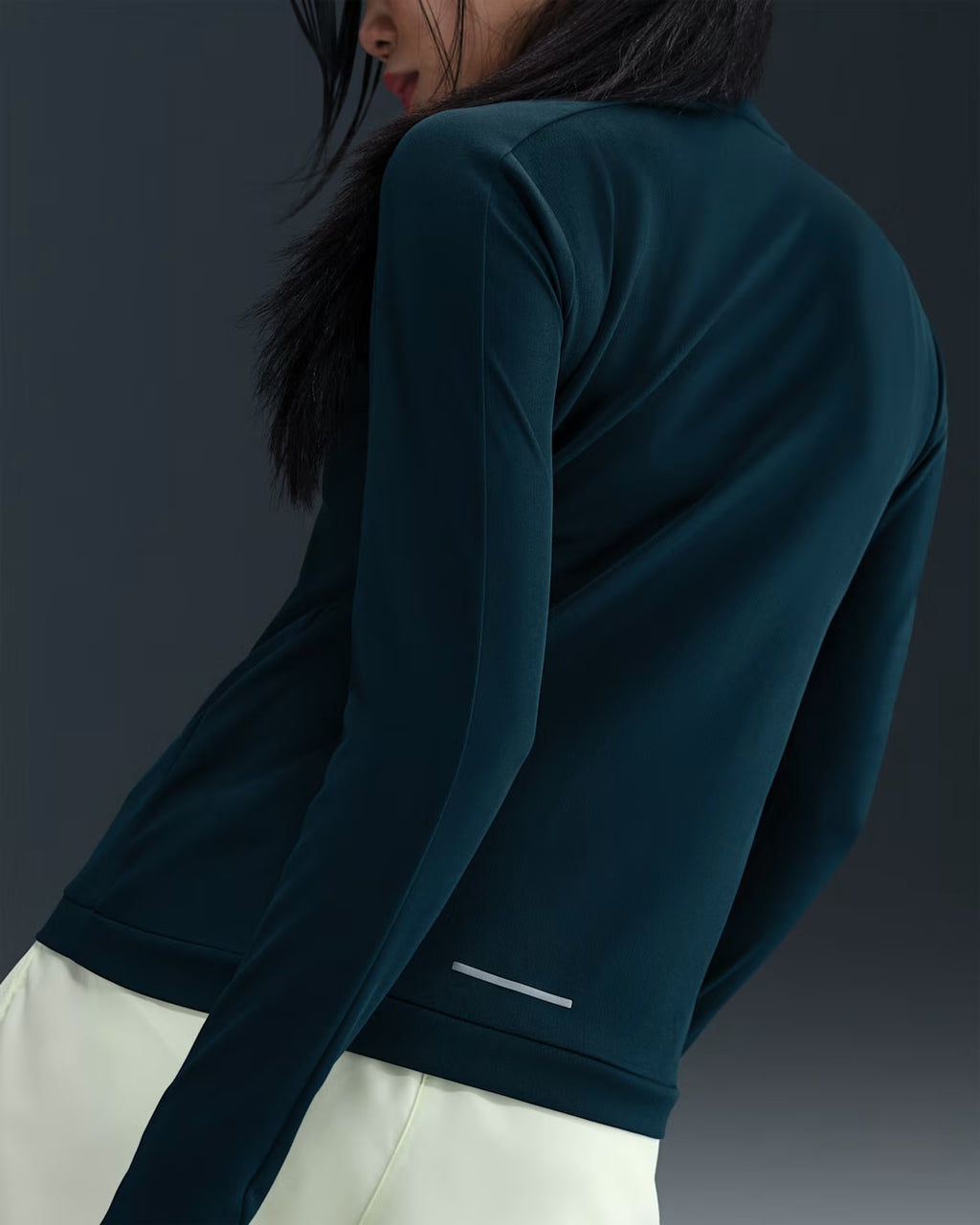 Nike Dri-FIT Swoosh 1/4-Zip Mid Layer Women's Running Jacket - Armoury Navy