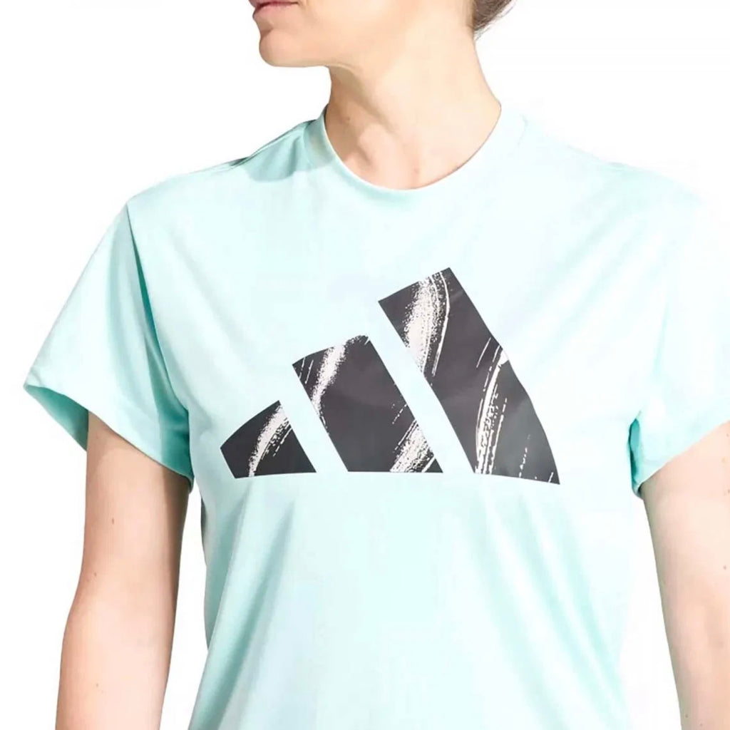 Adidas Run It Tee Women’s Running T-Shirt - Aqua Flash