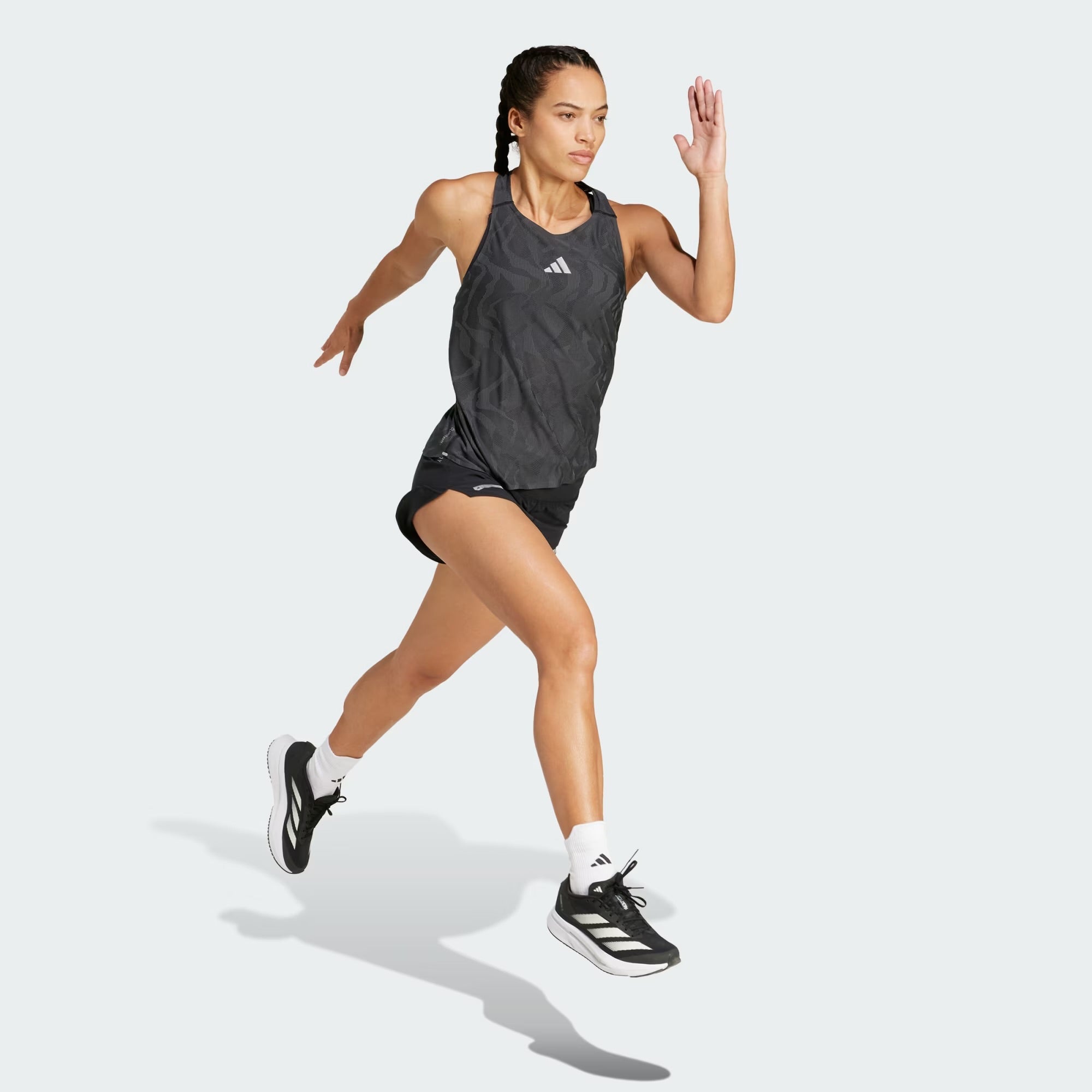 Adidas Ultimate Engineered Climacool+ Women’s Running Tank Top- Black