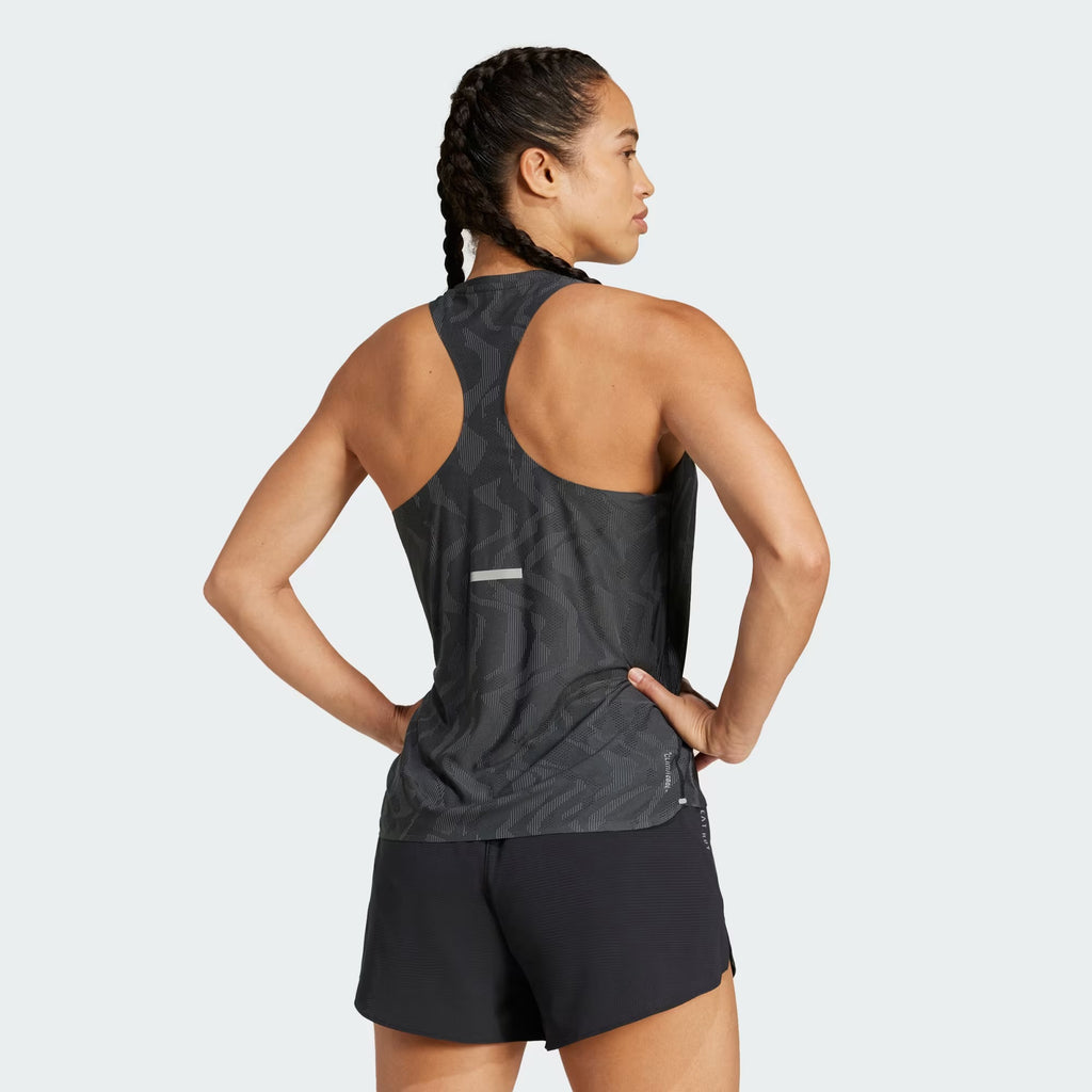 Adidas Ultimate Engineered Climacool+ Women’s Running Tank Top- Black