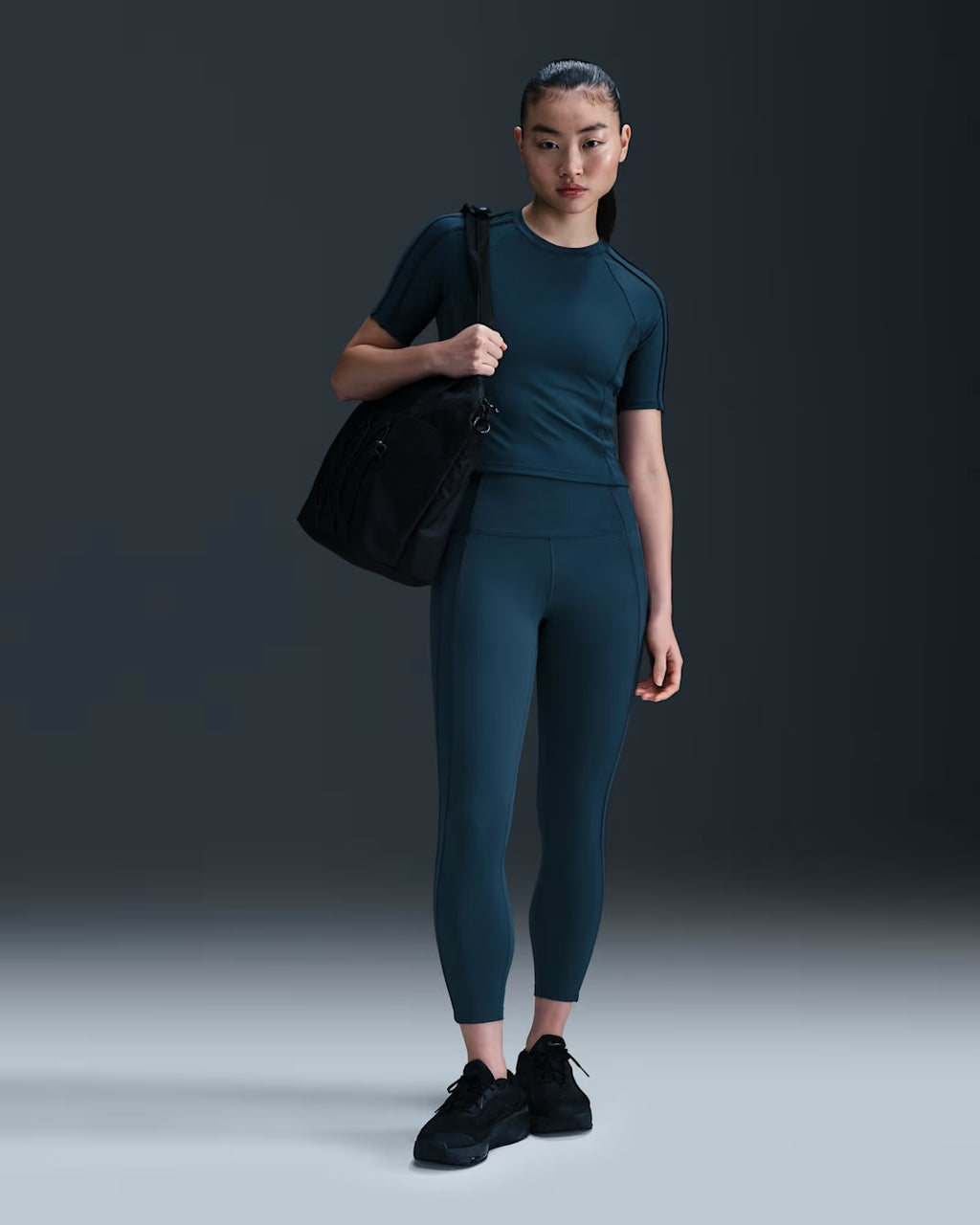 Nike Dri-FIT One High-Waisted 7/8 Women's Running Leggings - Armoury Navy