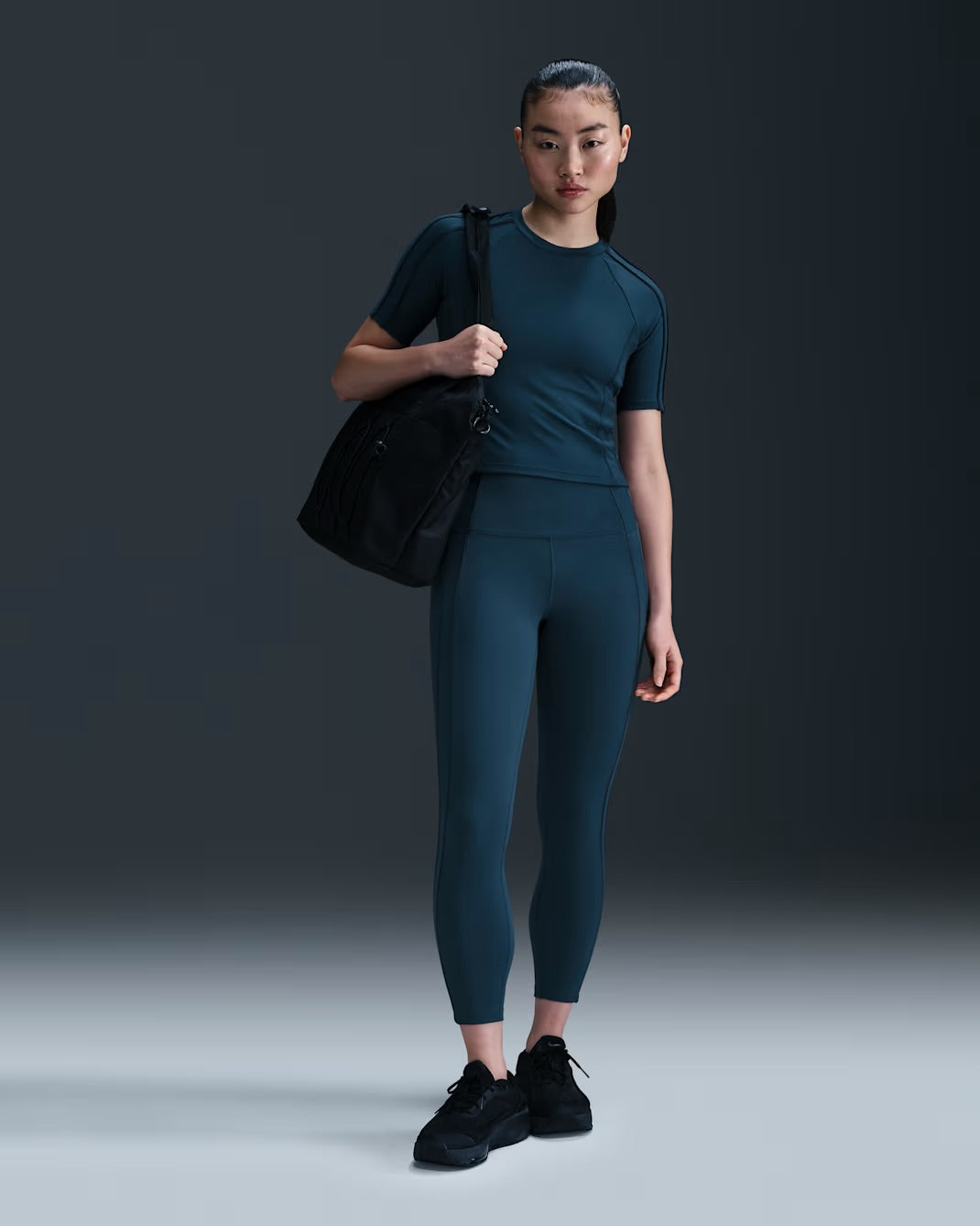 Nike Dri-FIT One High-Waisted 7/8 Women's Running Leggings - Armoury Navy
