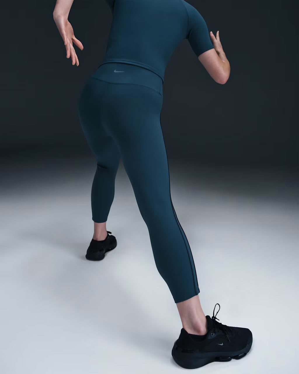 Nike Dri-FIT One High-Waisted 7/8 Women's Running Leggings - Armoury Navy