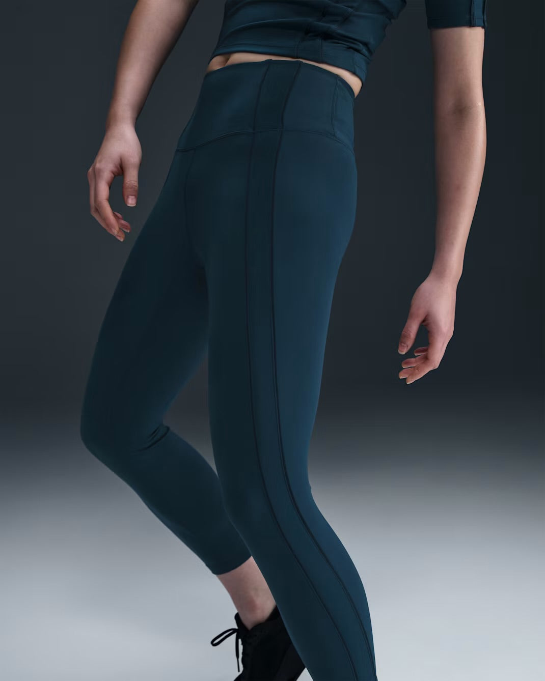 Nike Dri-FIT One High-Waisted 7/8 Women's Running Leggings - Armoury Navy