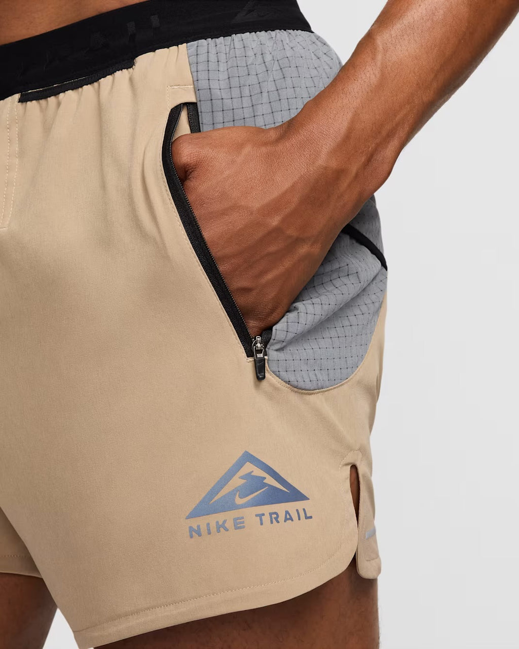 Nike Trail Dri-FIT Flex Stride 5-inch Men’s Running Shorts - Khaki