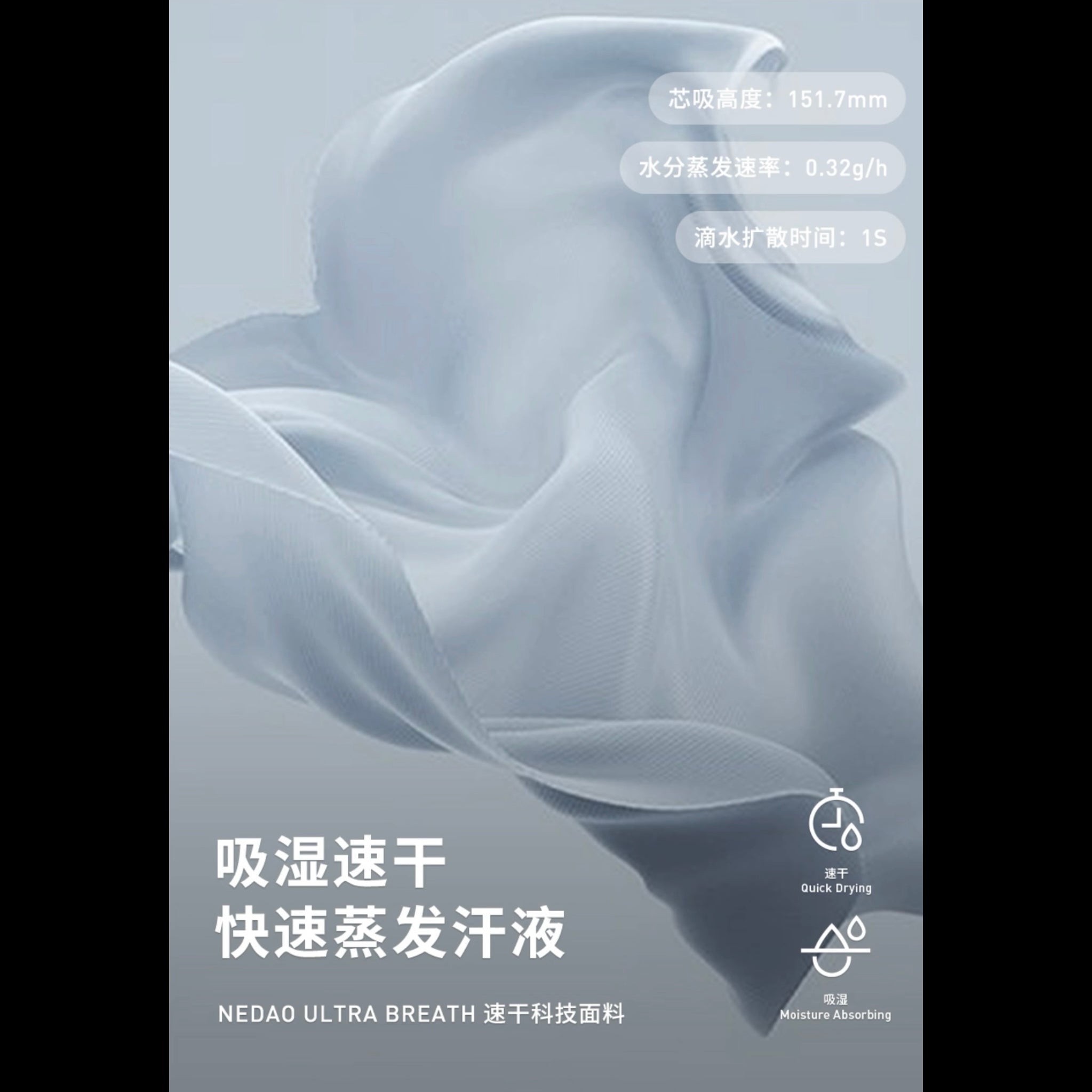 Nedao Swiftbreeze Women’s Running Long Sleeve V2.0 T-Shirt - Nedao Blue