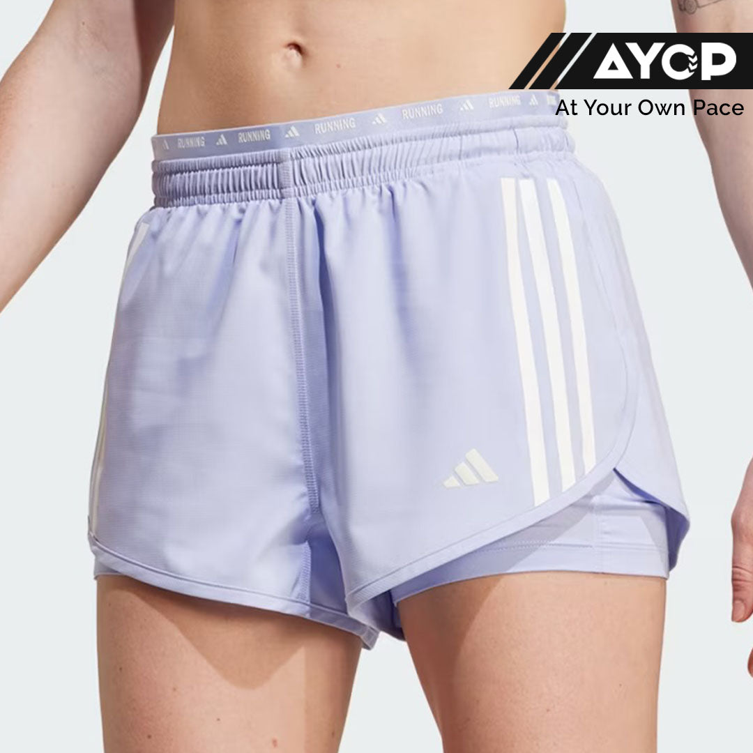 Adidas Own The Run 3-Stripes 2-in-1 - Violet Tone