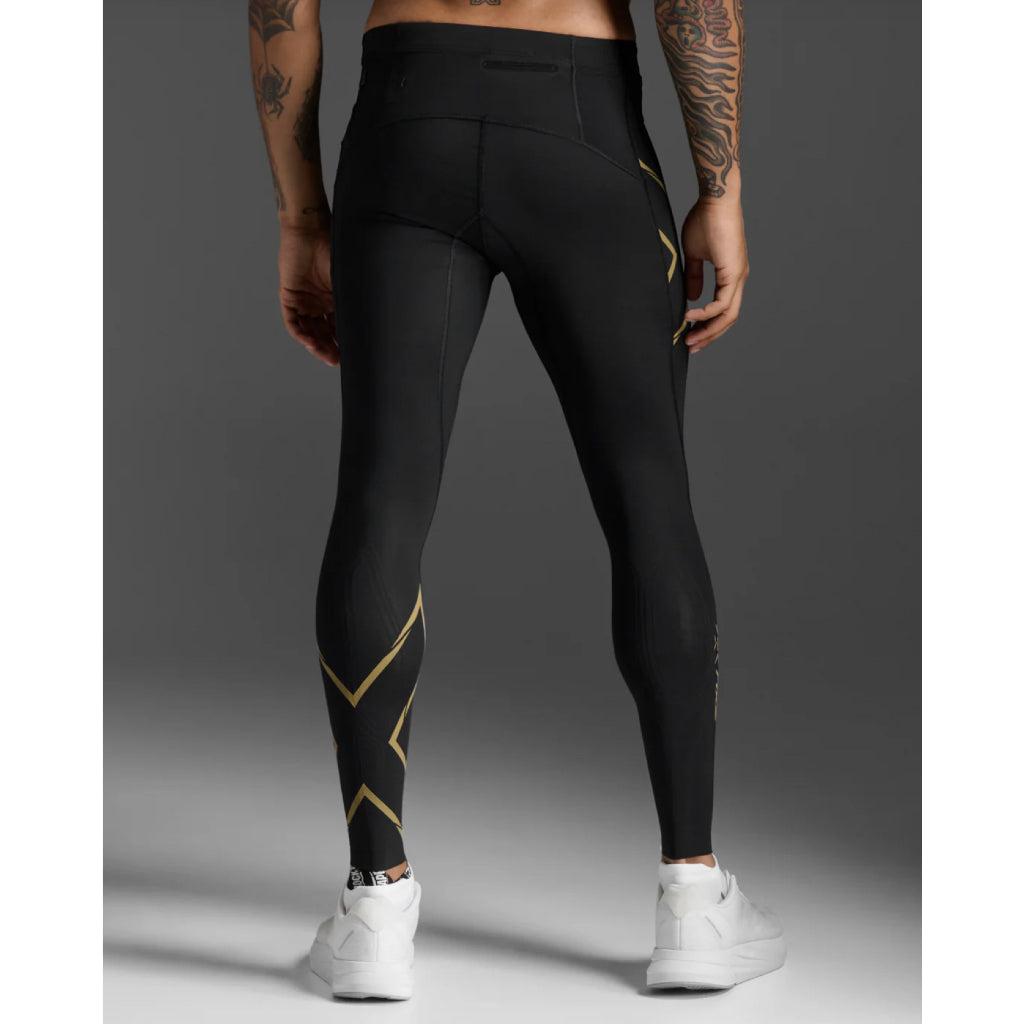 2XU MCS Light Speed Men’s Compression Tights - Black/Gold