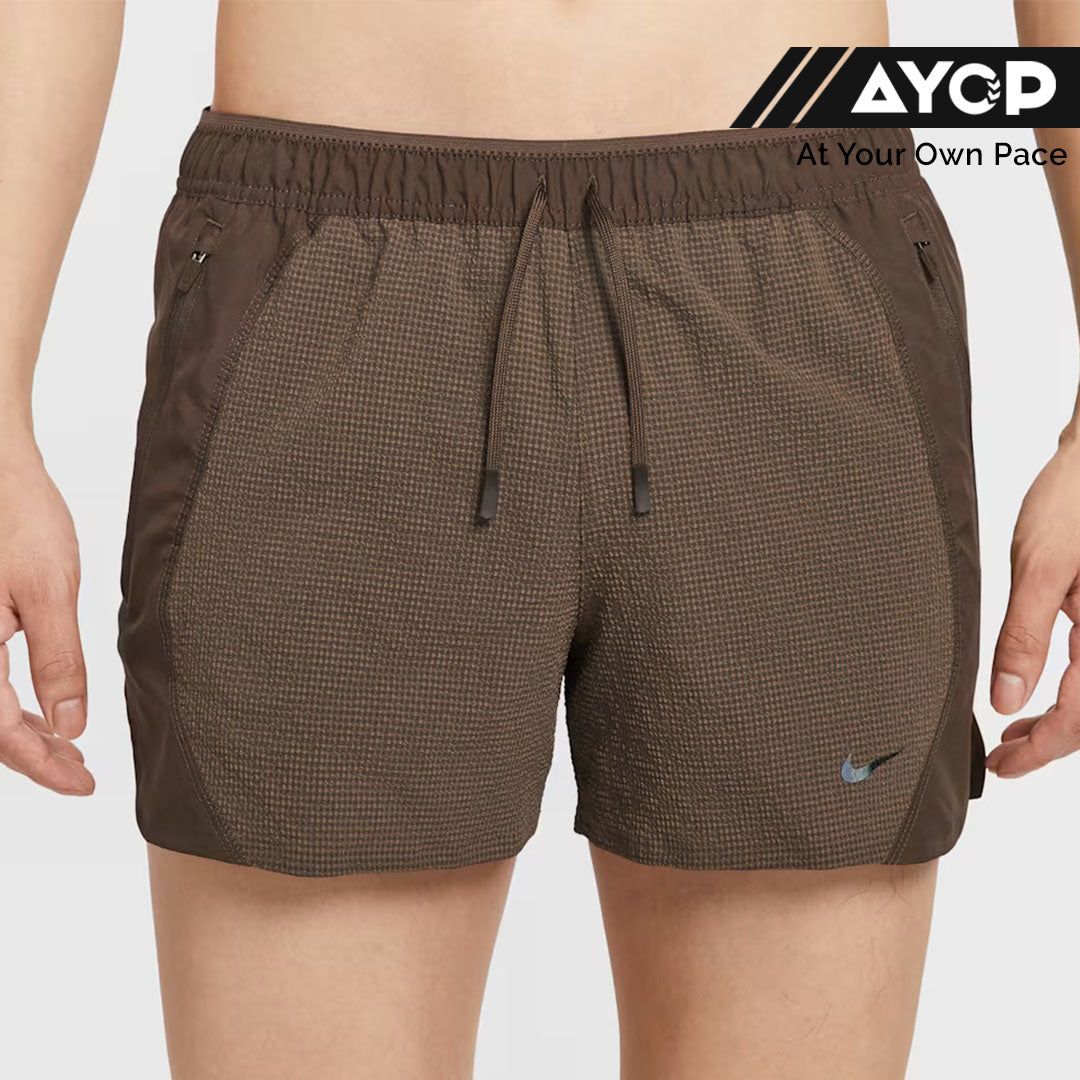 Nike Run Dri-FIT ADV 5-inch Brief-lined Men’s Running Shorts - Baroque Brown