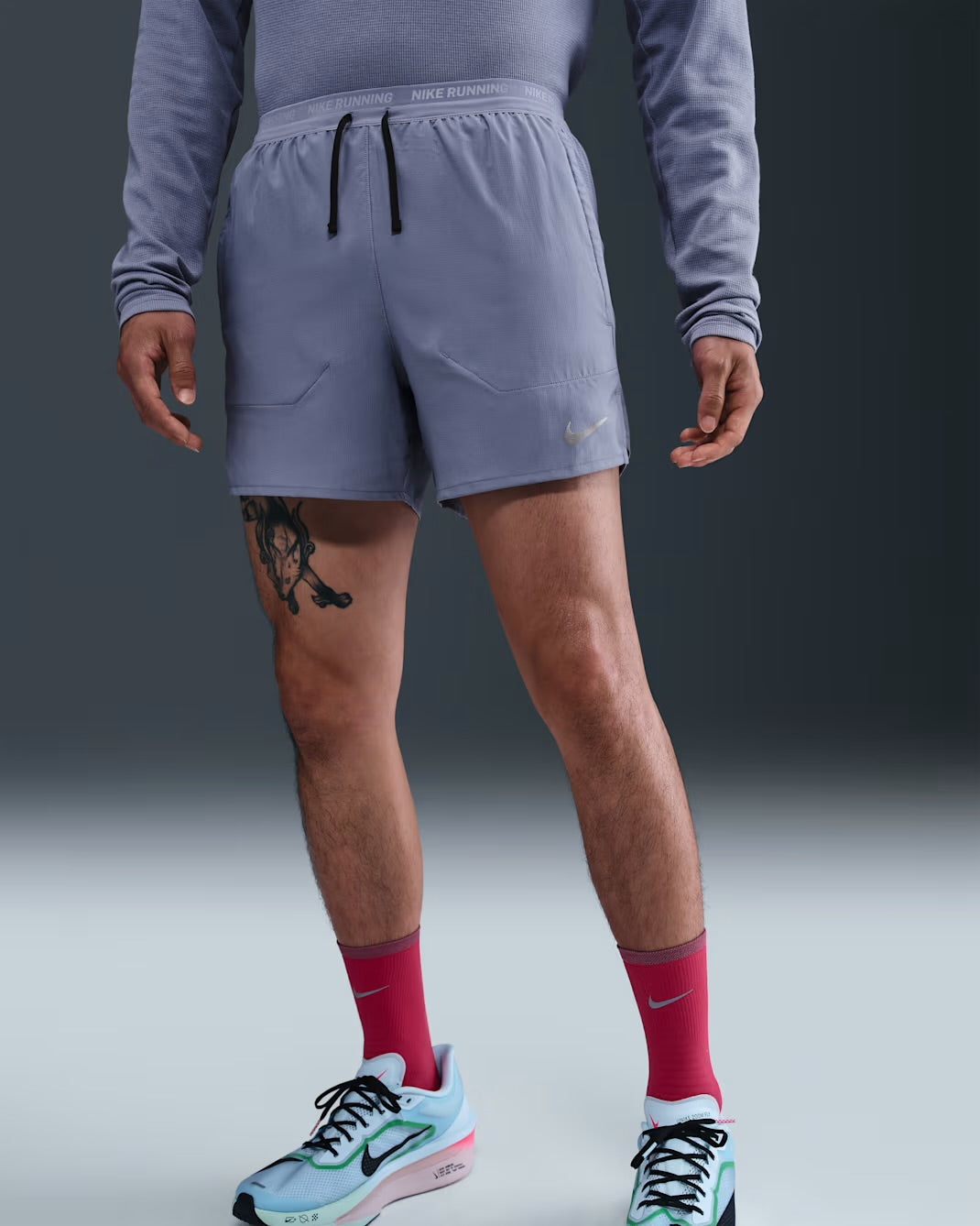 Nike Stride Dri-FIT 5-inch Brief-lined - World Indigo