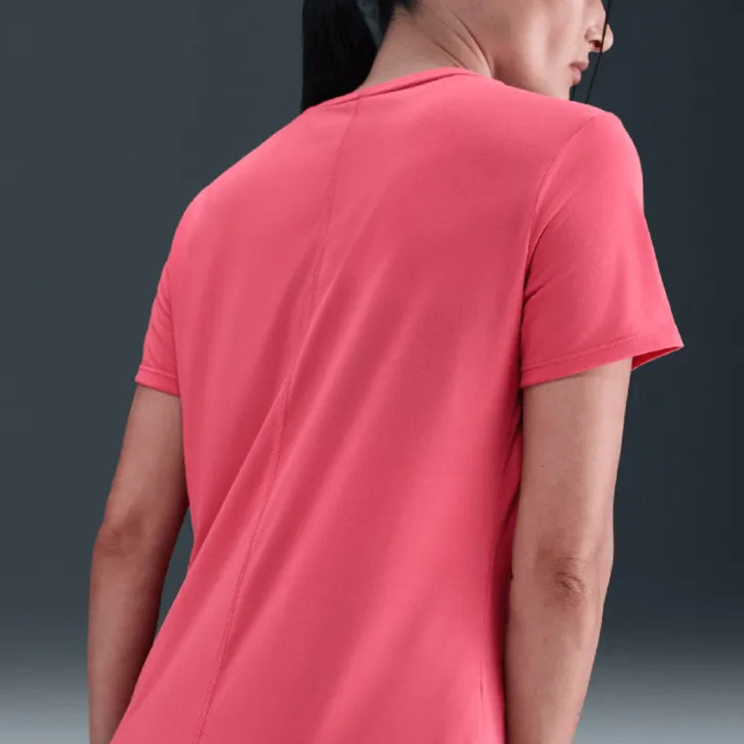 Nike Dri-FIT One Standard Fit Women's Running T-Shirt - Aster Pink