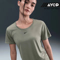 Nike Dri-FIT One Standard Fit Women's Running T-Shirt - Light Army