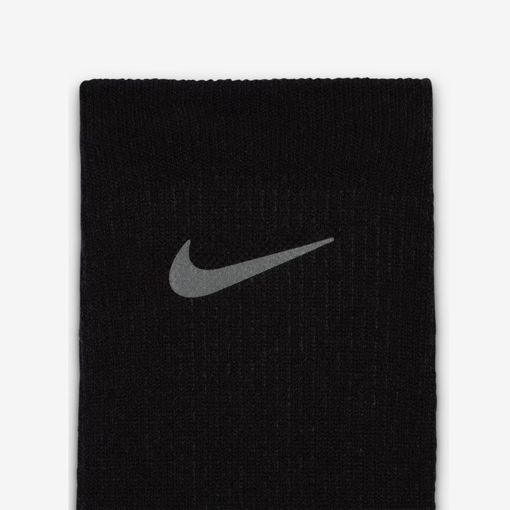 (1 Pair) Nike Trail Running Crew Unisex Running Socks - Black