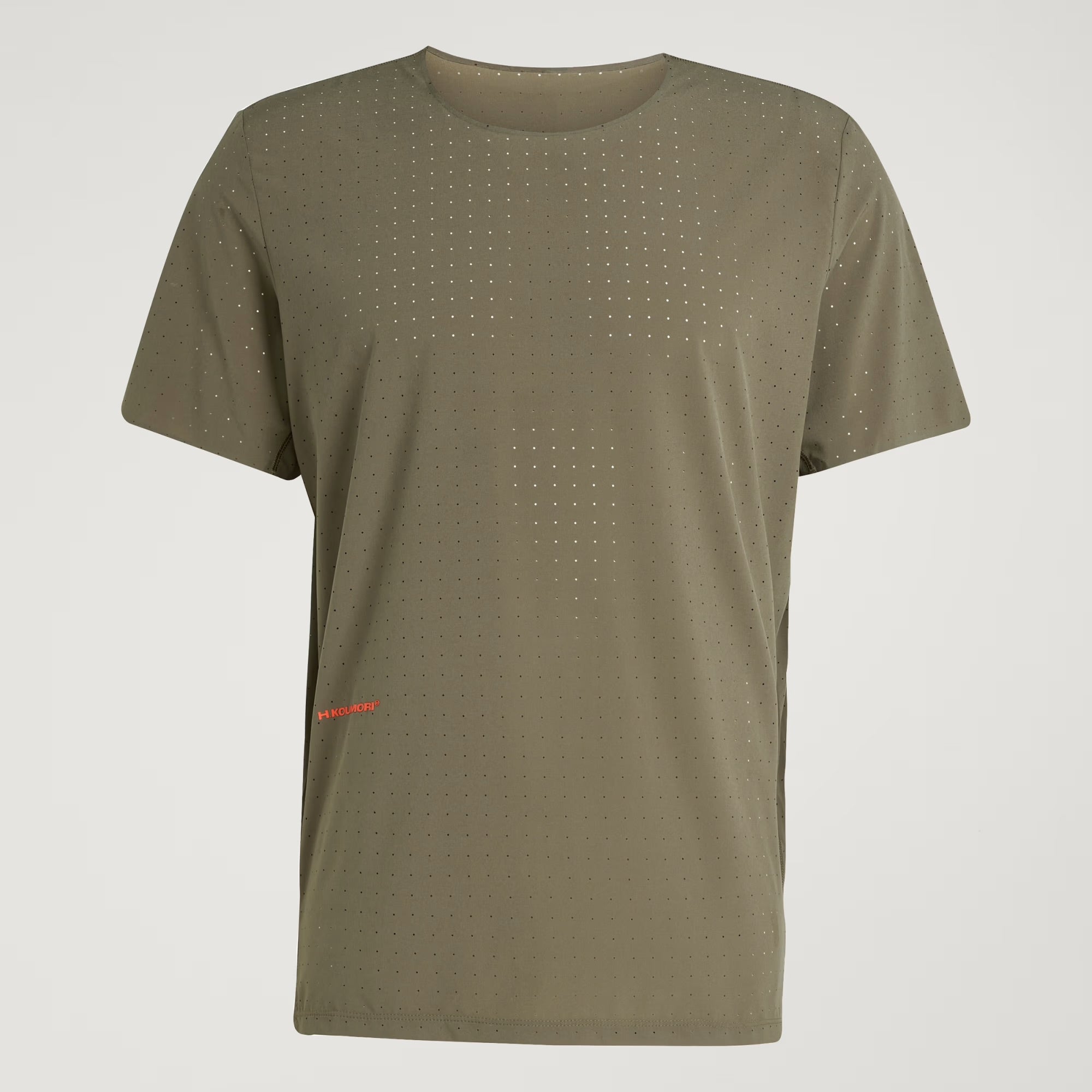 Adidas Adizero Perforated Hermanos Koumori Men’s Running T-Shirt - Olive Strata