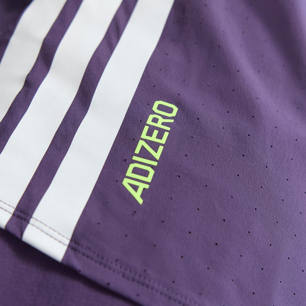 Adidas Adizero Perforated Men’s Running T-Shirt - Aurora Plum