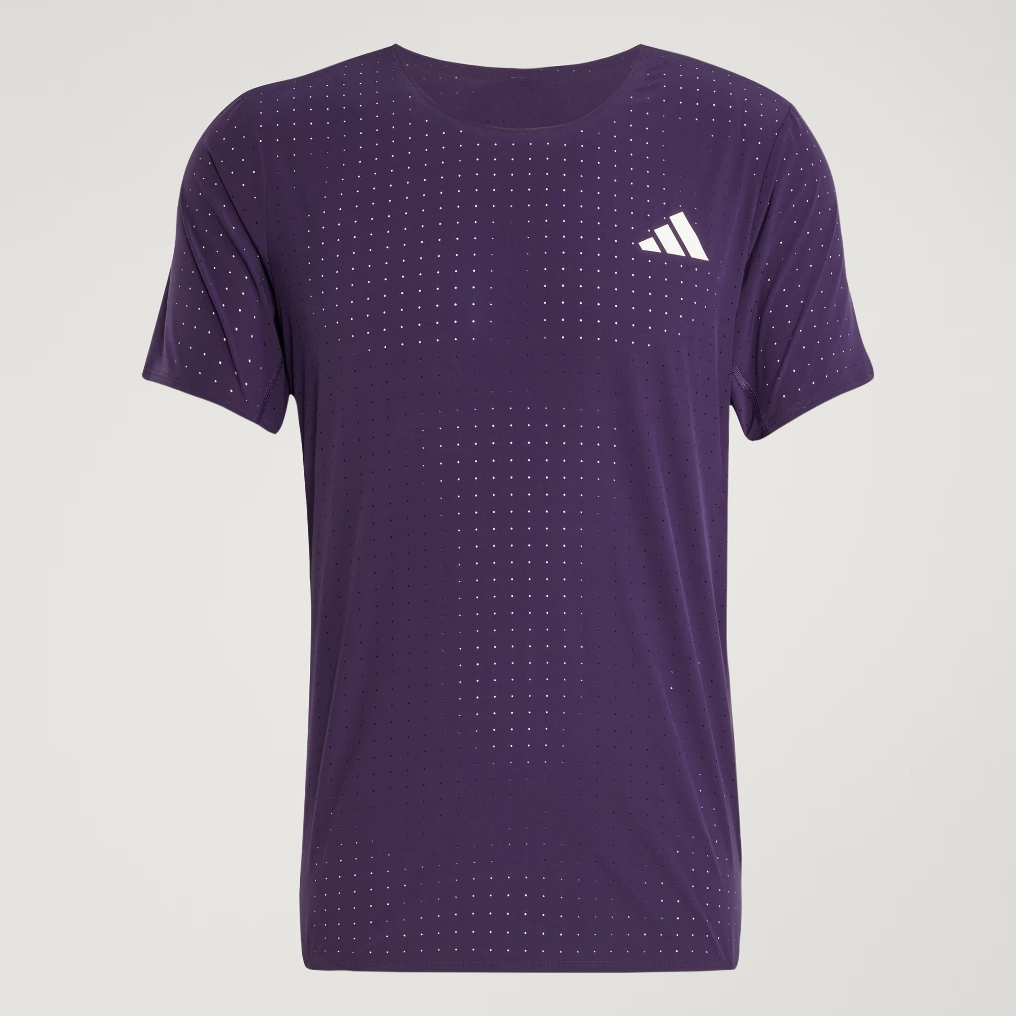 Adidas Adizero Perforated Men’s Running T-Shirt - Aurora Plum