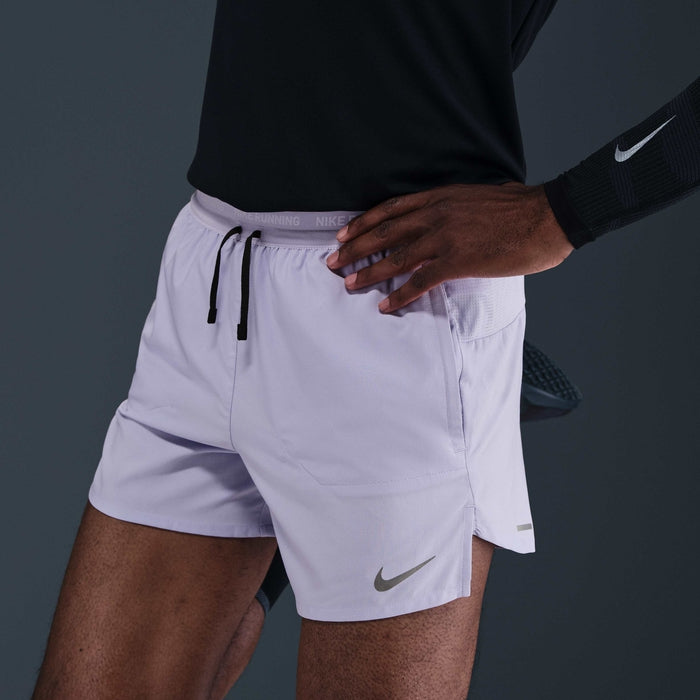 Nike Dri-FIT Stride 5-inch Brief-lined Men’s Running Shorts - Hydrangeas