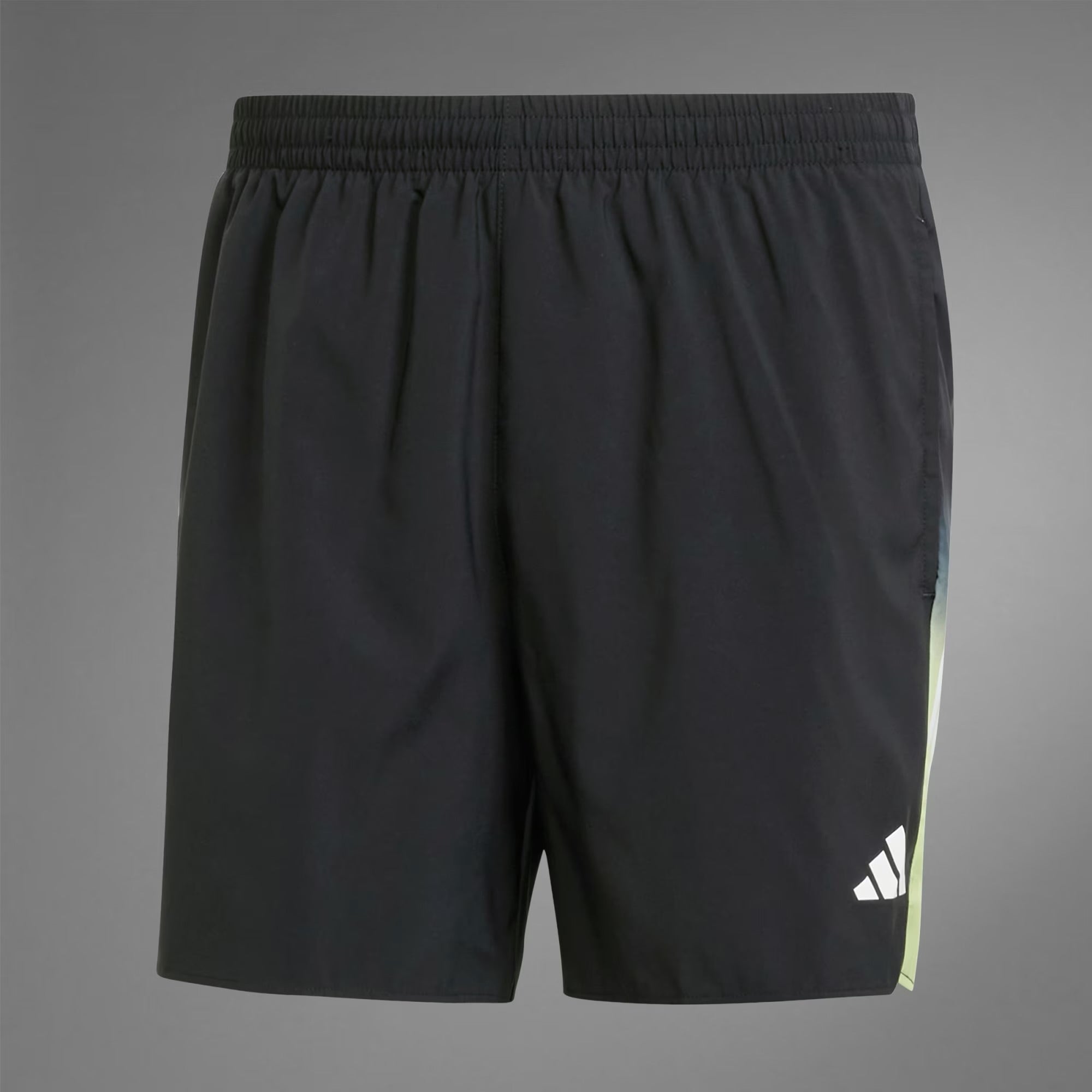 Adidas Own The Run Colorblock Climacool 5-inch Men’s Running Shorts - Black Green