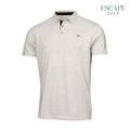 Calvin Klein Golf Uni Pique Men’s Golf Polo Shirts - Silver