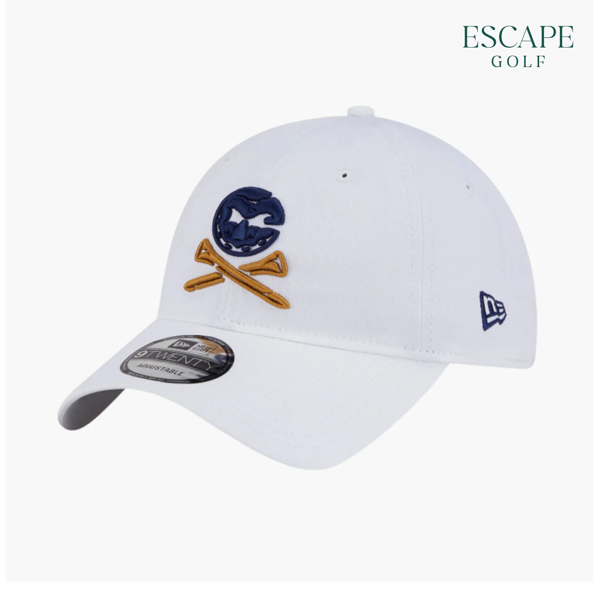 Topi Golf LIV Golf Topi Olahraga | Crushers GC by New Era 9Twenty Classic Logo Hat