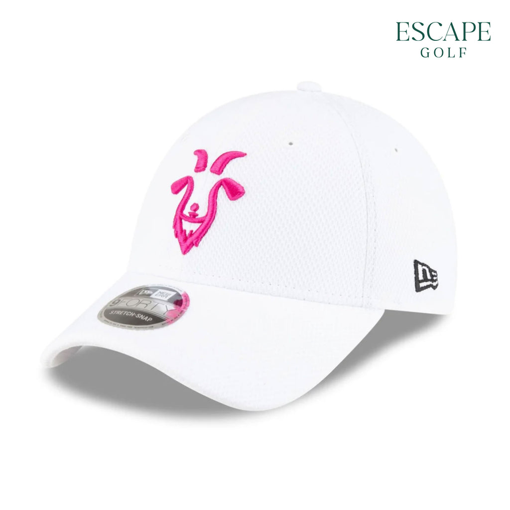 Topi Golf LIV Golf Topi Olahraga | RangeGoats GC by New Era 9FORTY Stretch-Snap Team Hat