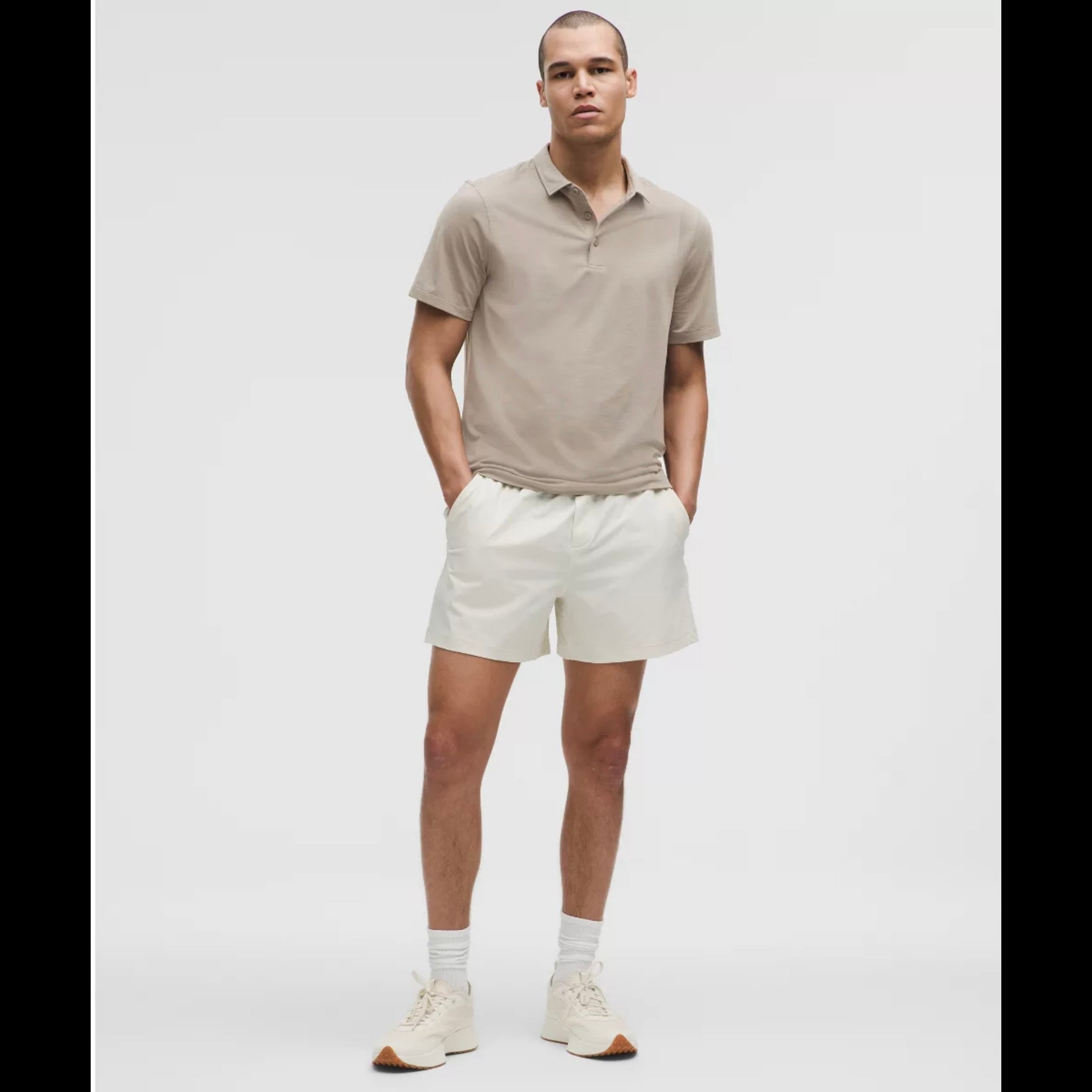 Kaos Polo Golf Pria Kaos Polo Olahraga Pria | Lululemon Evolution Short-Sleeve Polo