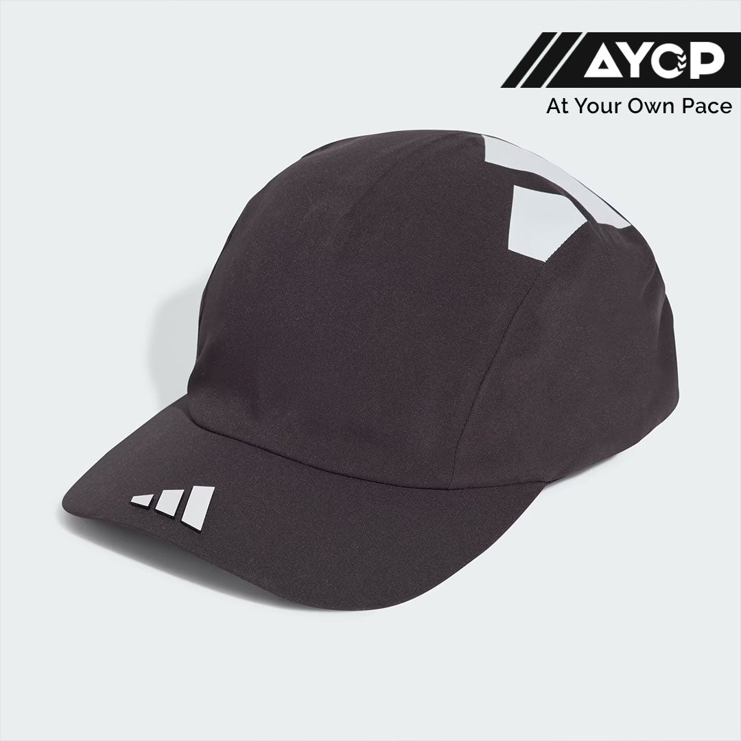Adidas 3 Panel Brand Love Unisex Running Cap - Black