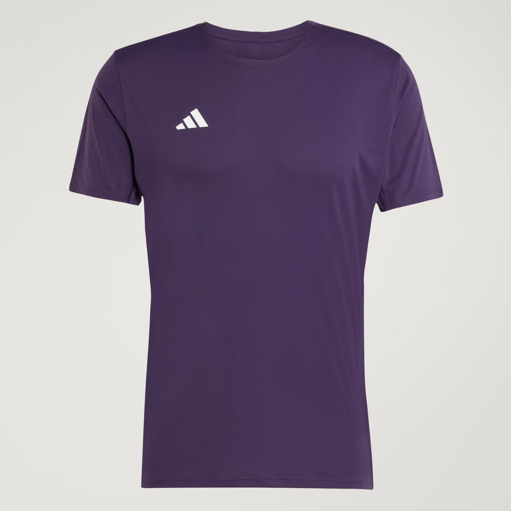 Adidas Adizero Essentials Men's Running T-Shirt - Aurora Plum
