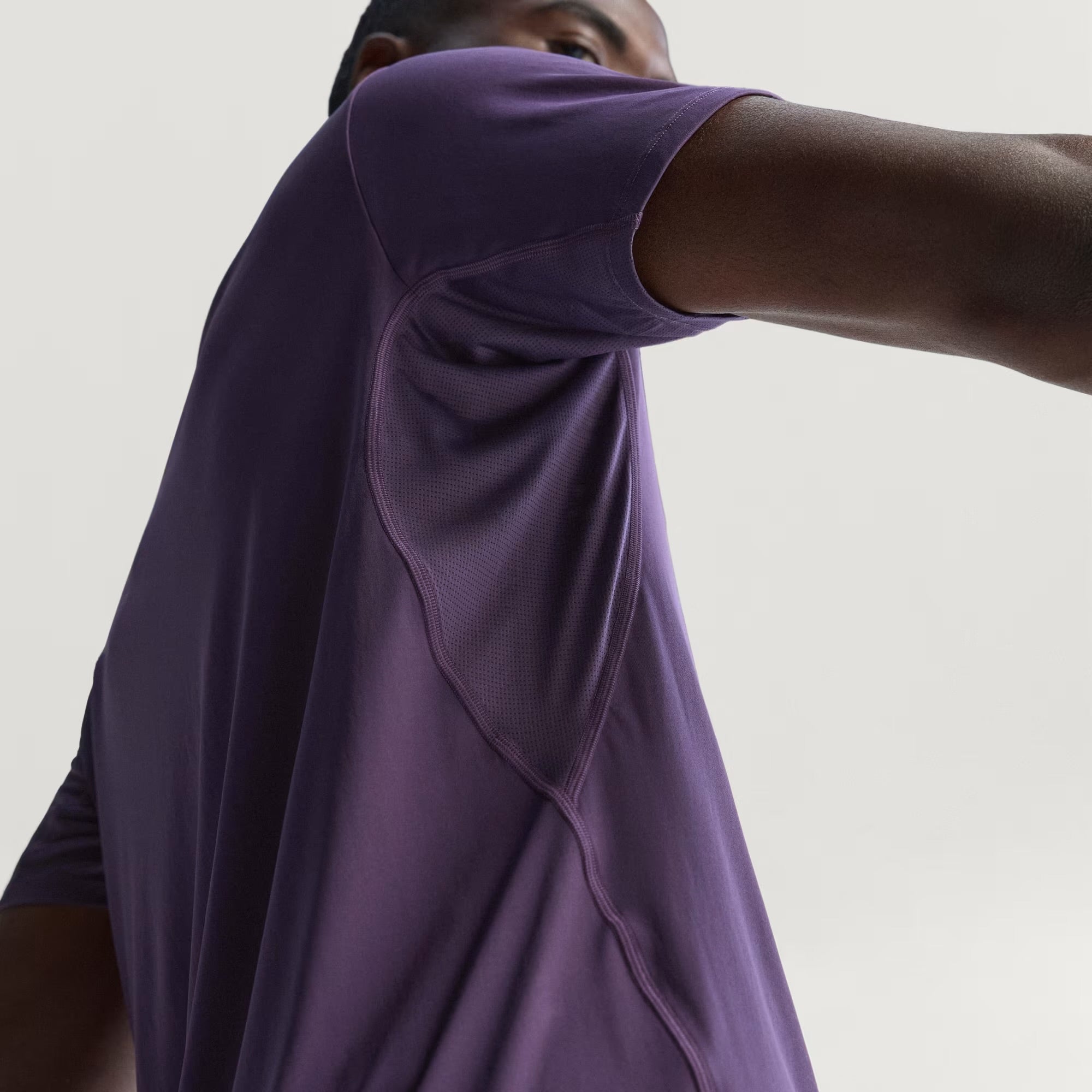 Adidas Adizero Essentials Men's Running T-Shirt - Aurora Plum