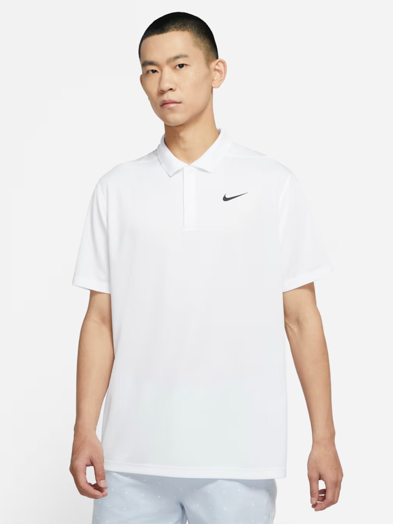 Kaos Polo Golf Olahraga Pria Putih | Nike Dri-FIT Victory Men’s Golf Polo Shirts - White