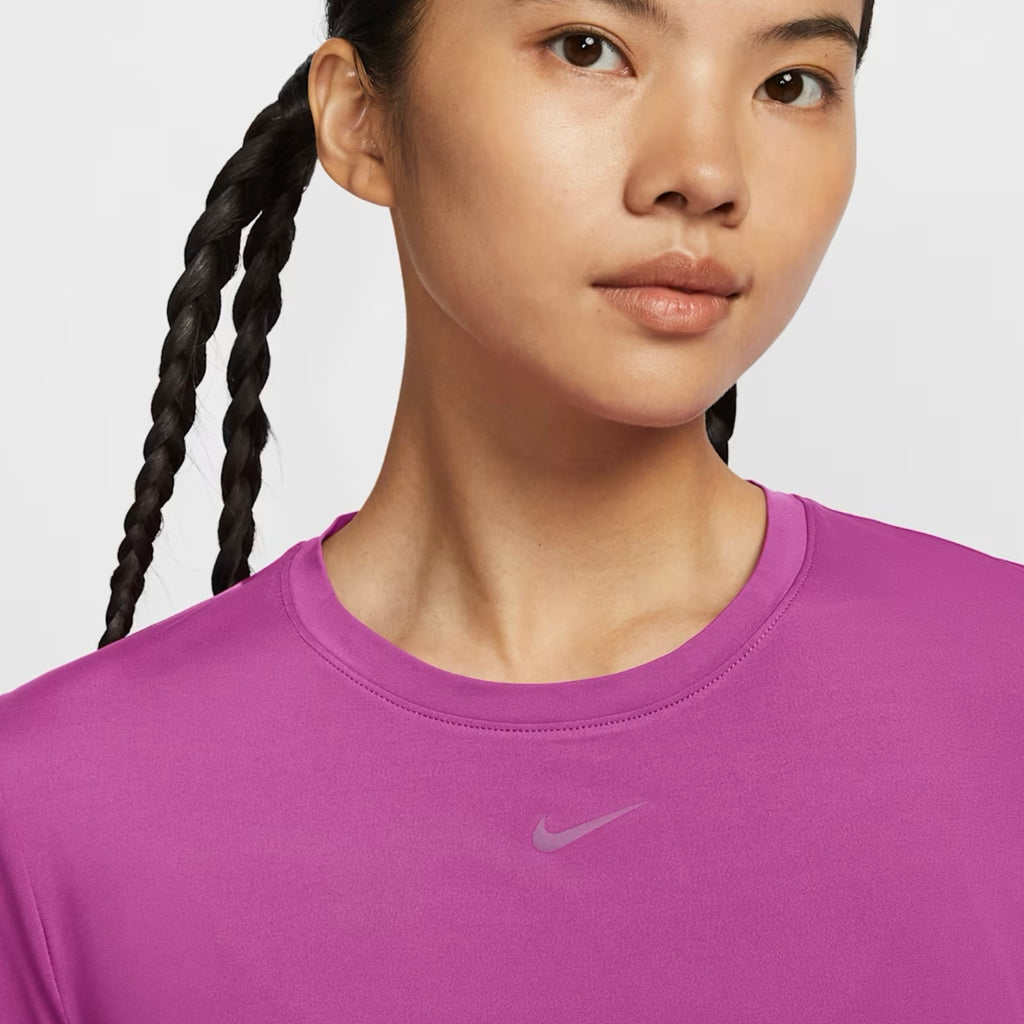 Nike Dri-FIT One Classic Women’s Running T-Shirt - Hot Fuschia Purple