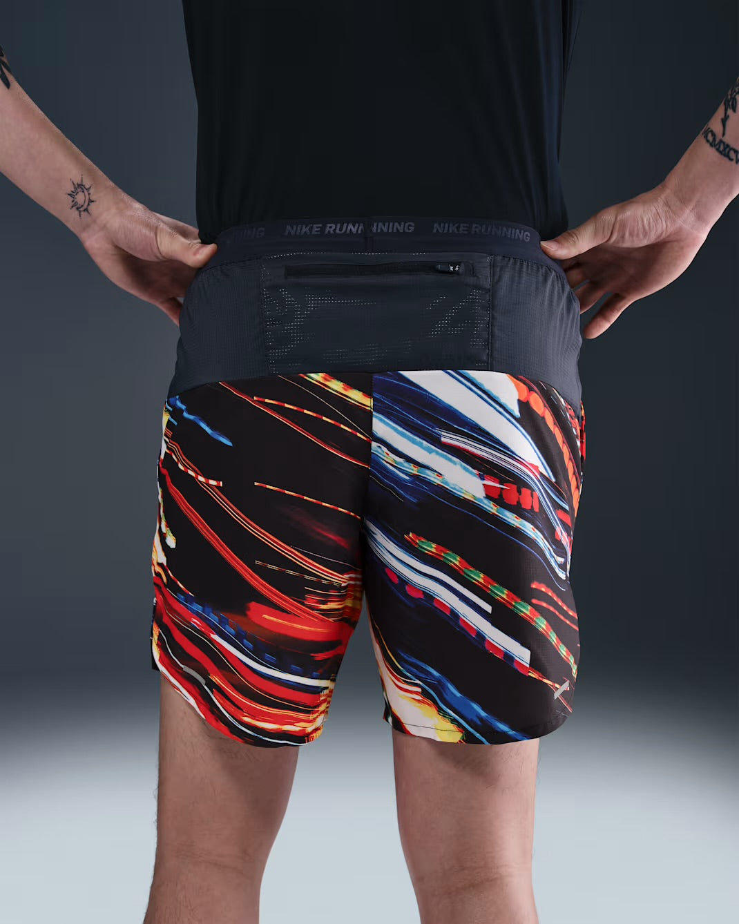 Nike Dri-FIT Stride 7-inch Brief-lined Men’s Running Shorts - Fireworks