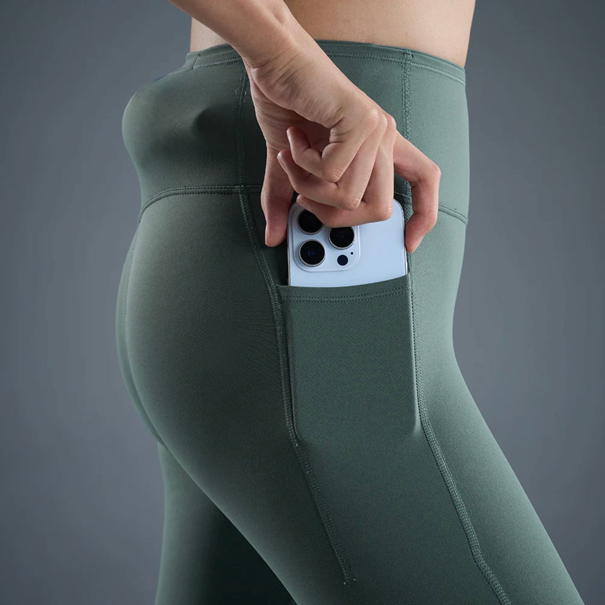 Nedao Skin+ Motion Pocket Women’s Running Leggings - Black