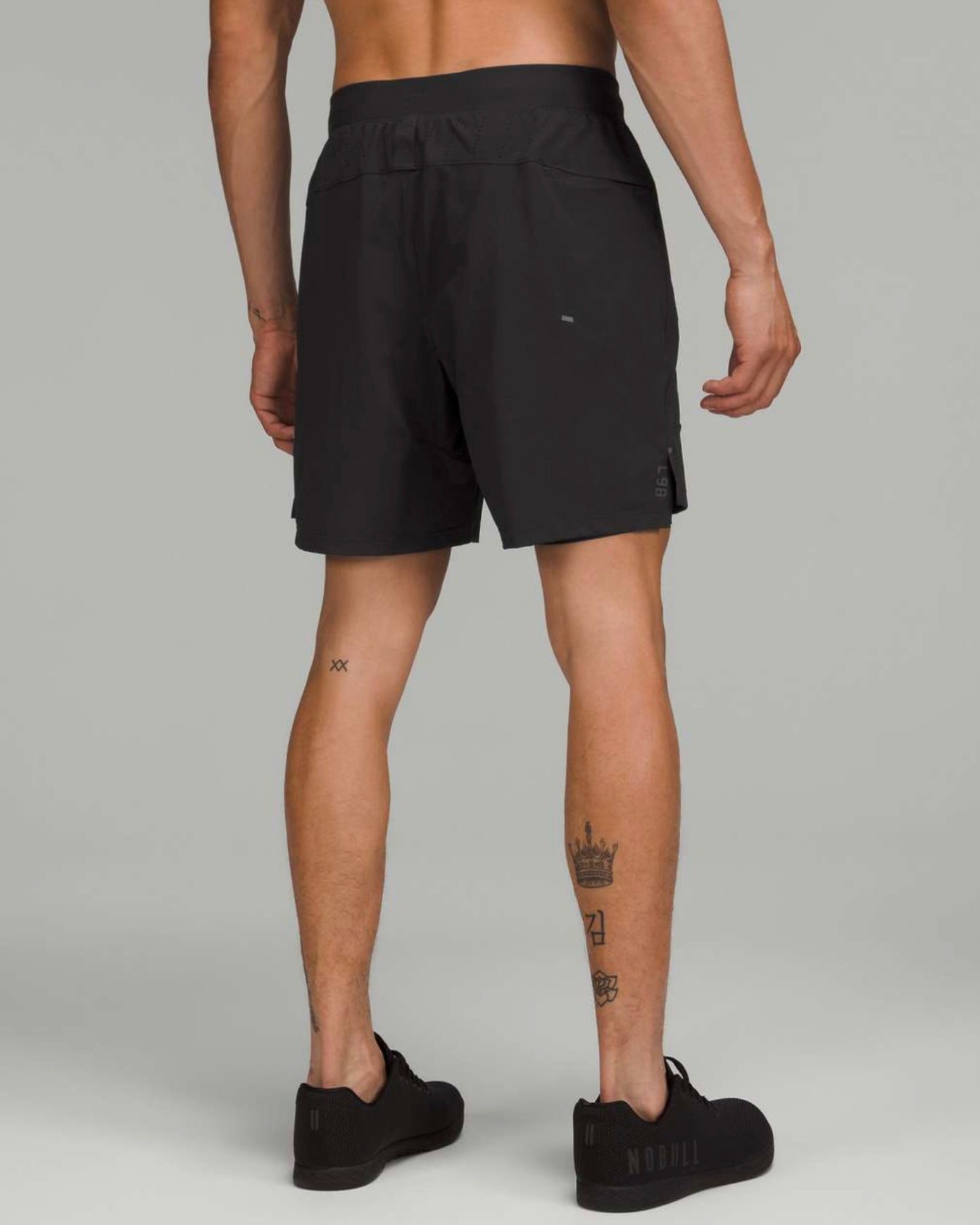 Lululemon License to Train Lined 7-inch Men’s Running Shorts - Black