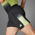 Adidas Own The Run Colorblock Climacool 5-inch Men’s Running Shorts - Black Green