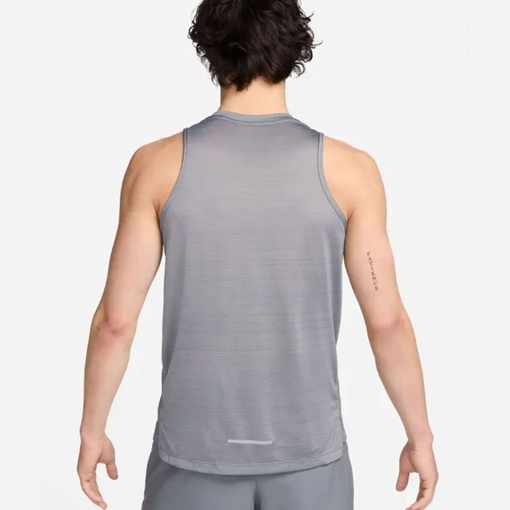 Nike Dri-FIT Miler Men’s Running Tank Top - Smoke Grey